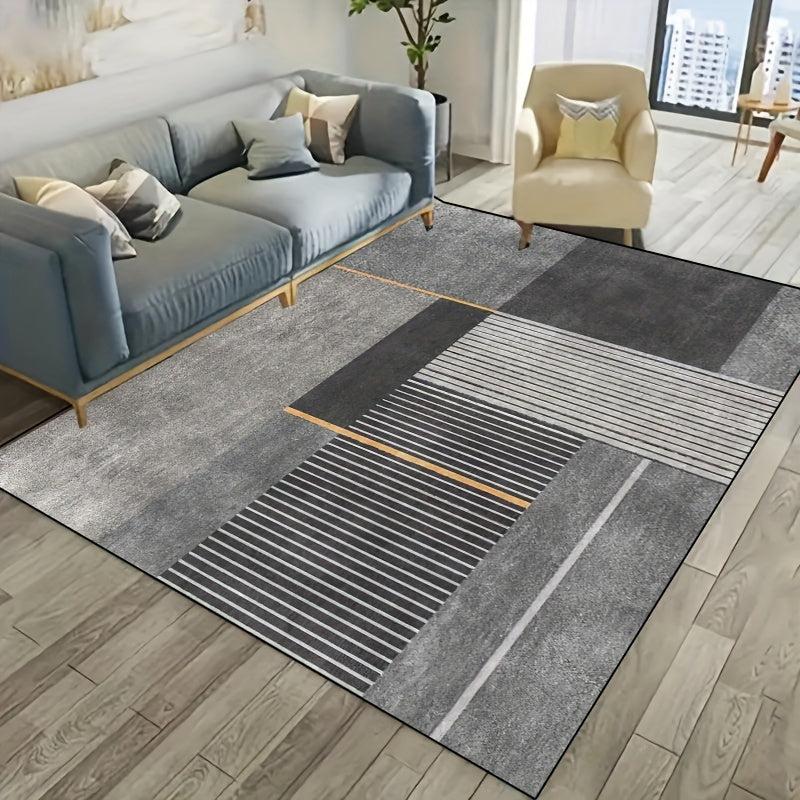 Geometric Living Room Carpet High-end Floor Mat Home Decor