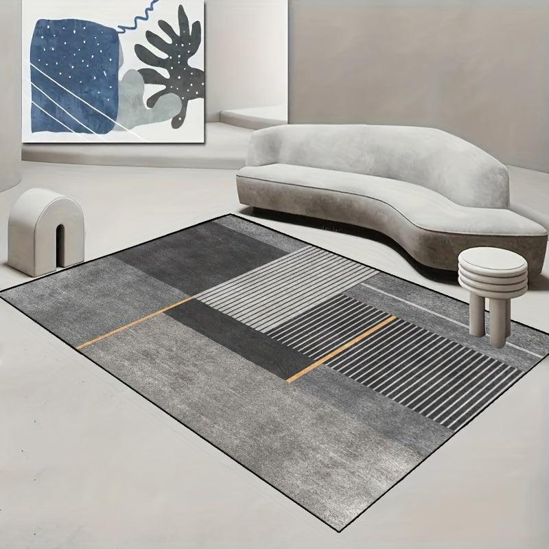Geometric Living Room Carpet High-end Floor Mat Home Decor