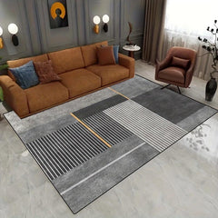 Geometric Living Room Carpet High-end Floor Mat Home Decor