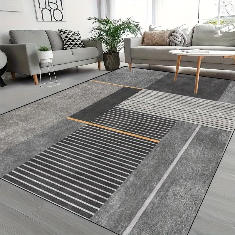 Geometric Living Room Carpet High-end Floor Mat Home Decor
