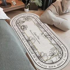 Soft Area Rug for Bedroom Coffee Table Washable Floor Mat