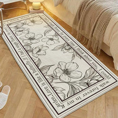 Soft Area Rug for Bedroom Coffee Table Washable Floor Mat