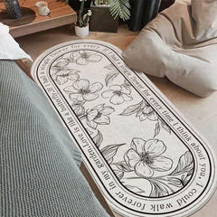 Soft Area Rug for Bedroom Coffee Table Washable Floor Mat