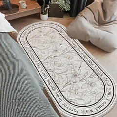 Soft Area Rug for Bedroom Coffee Table Washable Floor Mat