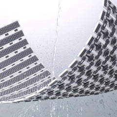 Non Slip Shower Mat 16x27 Inch Anti Skid Bathtub Mat with Suction Cups