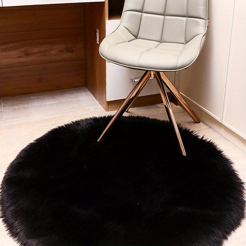 Soft Plush Rug Non Slip Fluffy Shaggy Area Rug for Living Room Bedroom Nursery