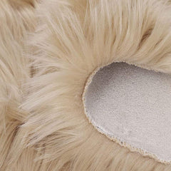 Soft Plush Faux Fur Area Rug for Home Decor and Comfortable Seating