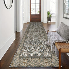 Boho Hallway Runner Soft Non Slip Rug Rubber Backing Bathroom Washable Rug
