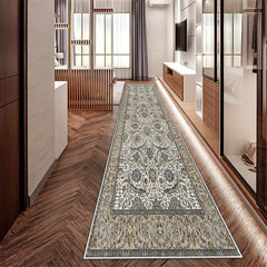 Boho Hallway Runner Soft Non Slip Rug Rubber Backing Bathroom Washable Rug