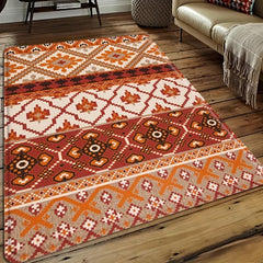Boho Shaggy Area Rug Large Non Slip Carpet for Living Room Bedroom