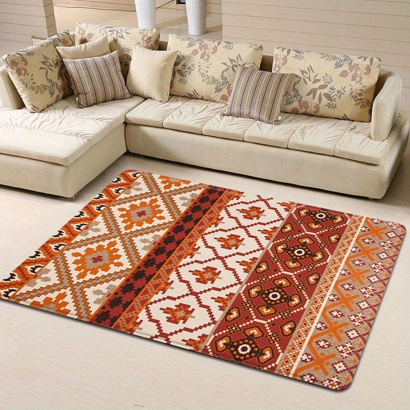 Boho Shaggy Area Rug Large Non Slip Carpet for Living Room Bedroom