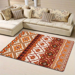 Boho Shaggy Area Rug Large Non Slip Carpet for Living Room Bedroom