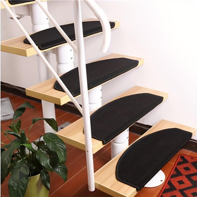 Non Slip Stair Treads Mat Self Adhesive Safety Pad for Wooden Landing Stairs