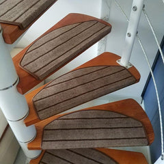 Non Slip Stair Treads Mat Self Adhesive Safety Pad for Wooden Landing Stairs