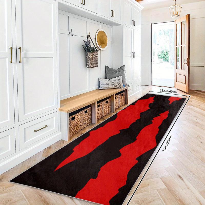 Modern Abstract 2'X10' Runner Rugs Soft Non Slip Kitchen Mat