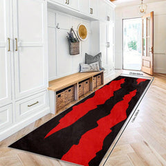 Modern Abstract 2'X10' Runner Rugs Soft Non Slip Kitchen Mat