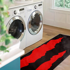 Modern Abstract 2'X10' Runner Rugs Soft Non Slip Kitchen Mat