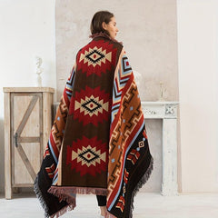 Nordic National Style Thread Blanket Sofa Towel RV Blanket