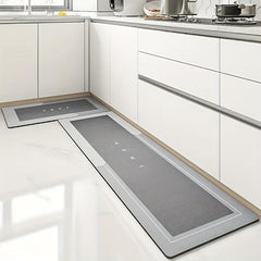 Soft Diatom Mud Kitchen Floor Mat Non-slip Oilproof Waterproof Mat