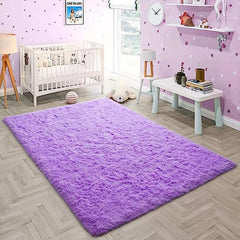 Soft Fluffy Area Rug for Living Room Bedroom Nursery Home Decor