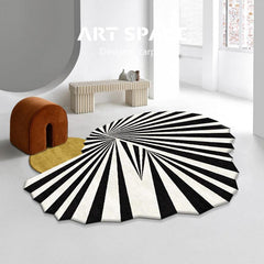 Thick Plush Area Rug Non-slip Washable Floor Mat for Halloween Decor