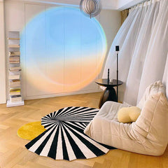 Thick Plush Area Rug Non-slip Washable Floor Mat for Halloween Decor