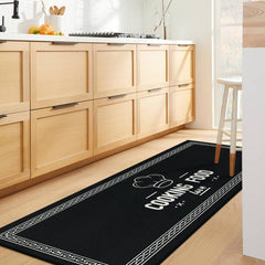 Non Slip Letter Kitchen Living Room Bedroom Rug Soft Durable Floor Mat