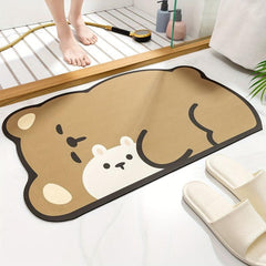 Non-slip Absorbent Bathroom Floor Mat