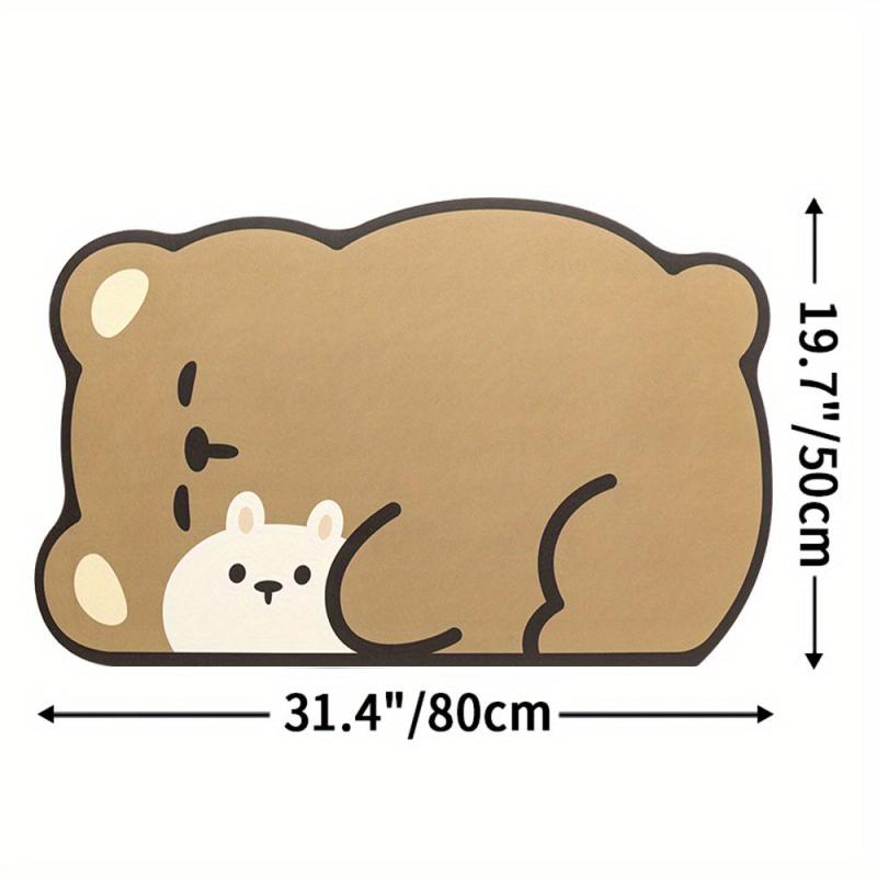 Non-slip Absorbent Bathroom Floor Mat