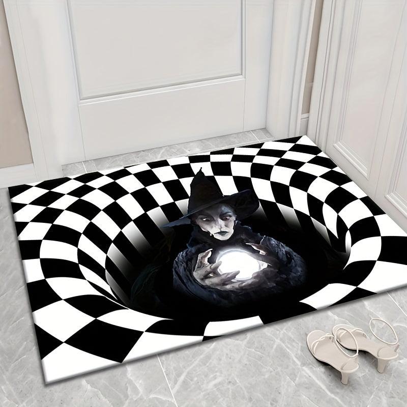 Ghostface Clown Carpet Horror Decorative Floor Mats