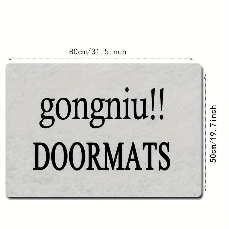 Ghostface Clown Carpet Horror Decorative Floor Mats