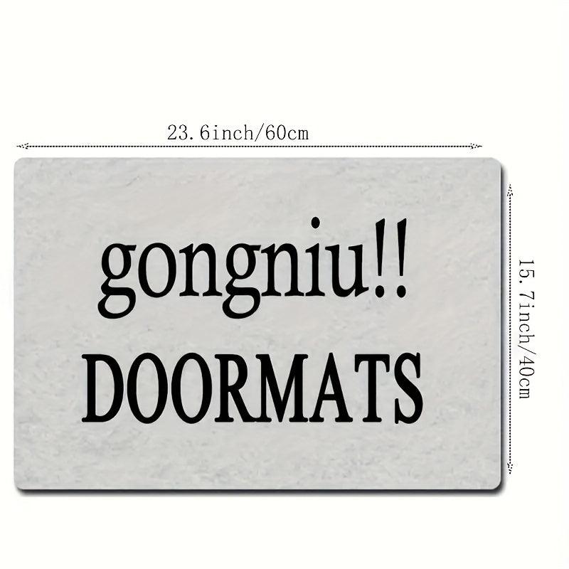 Ghostface Clown Carpet Horror Decorative Floor Mats