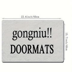 Ghostface Clown Carpet Horror Decorative Floor Mats