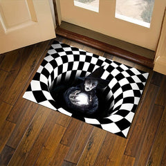 Ghostface Clown Carpet Horror Decorative Floor Mats
