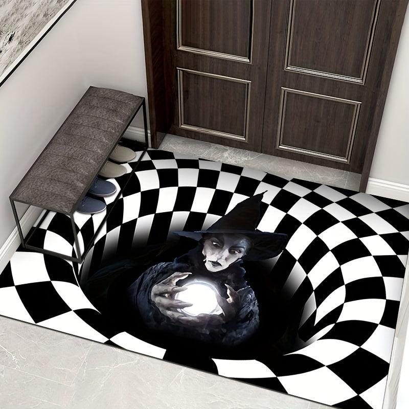 Ghostface Clown Carpet Horror Decorative Floor Mats