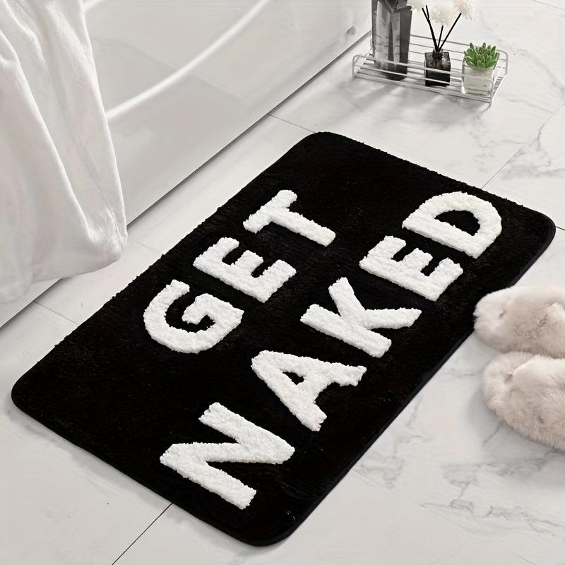 Soft Absorbent Shaggy Bathroom Rug Non Slip Plush Carpet