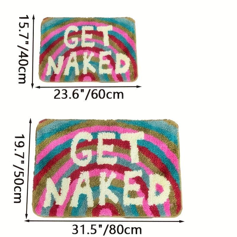 Soft Absorbent Shaggy Bathroom Rug Non Slip Plush Carpet