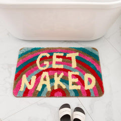 Soft Absorbent Shaggy Bathroom Rug Non Slip Plush Carpet