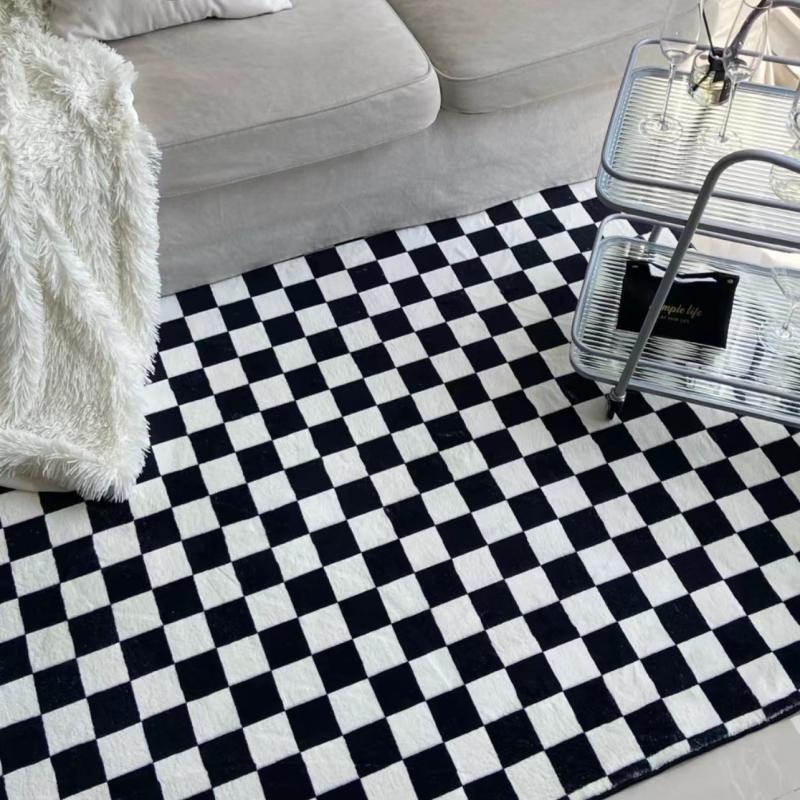 Soft Plush Shaggy Area Rug Non Slip Washable - Bedroom Living Room