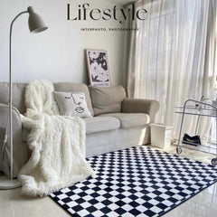 Soft Plush Shaggy Area Rug Non Slip Washable - Bedroom Living Room
