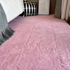4pcs Thickened Interlocking Foam Mat Fluffy Square Foam Carpet Tiles