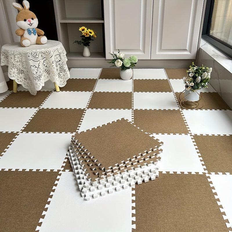 Interlocking Floor Mats Soft Kids Baby Play Mat Gym Exercise Yoga Mat