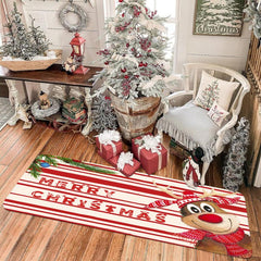Christmas Decor Area Rug Kitchen Bedroom Living Room Floor Mat