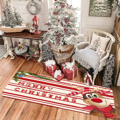 Christmas Decor Area Rug Kitchen Bedroom Living Room Floor Mat
