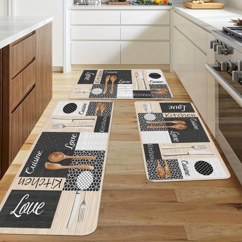 Anti-slip Water Absorbing Floor Mat for Home Kitchen, Halloween Xmas Decor