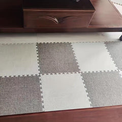 Foam Floor Mat 11.8X11.8 Square Interlocking Tiles with Border