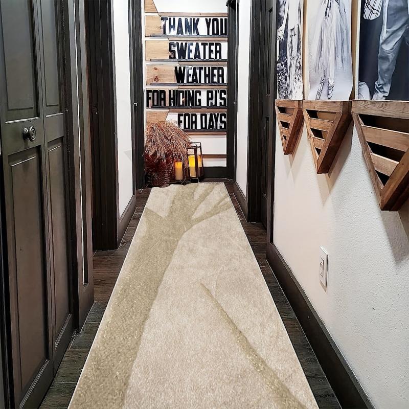 Long Non-Slip Hallway Runner Rug Kitchen Stairs Indoor Outdoor Carpet