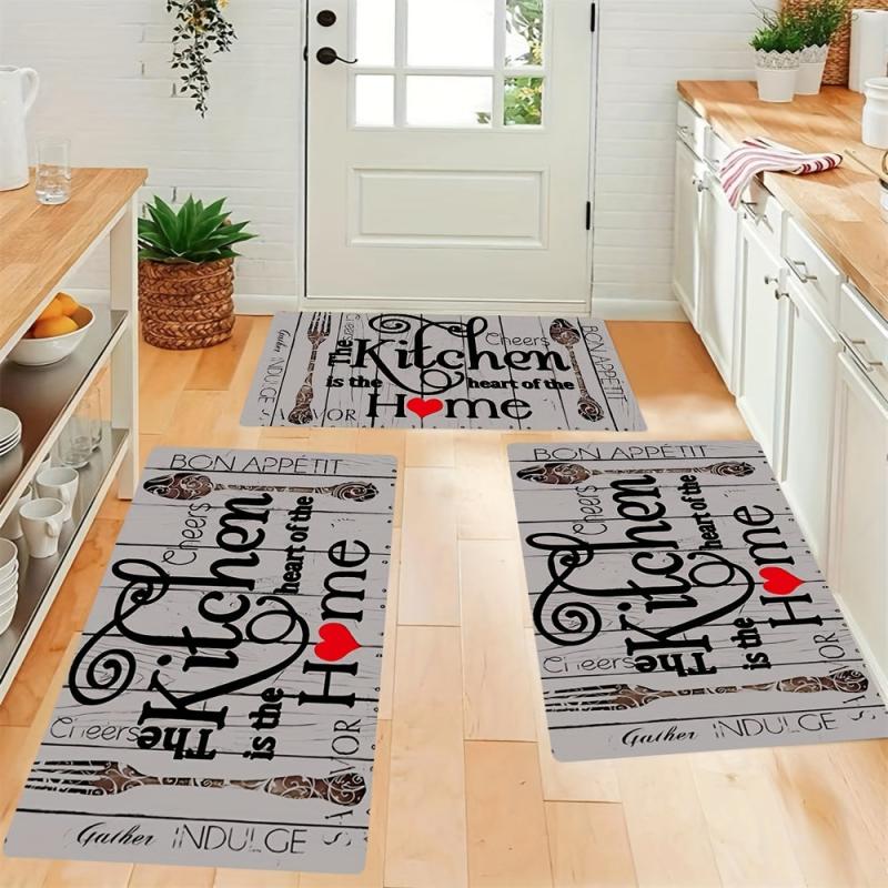 Memory Foam Kitchen Rug Soft Anti Fatigue Mat Non Slip
