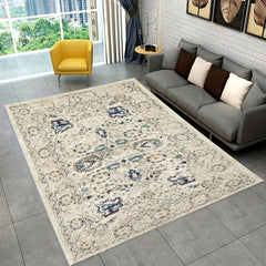 Boho Anti Fatigue Kitchen Rugs Soft Faux Sheepskin Floor Mat