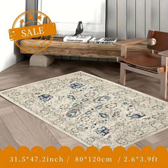 Boho Anti Fatigue Kitchen Rugs Soft Faux Sheepskin Floor Mat